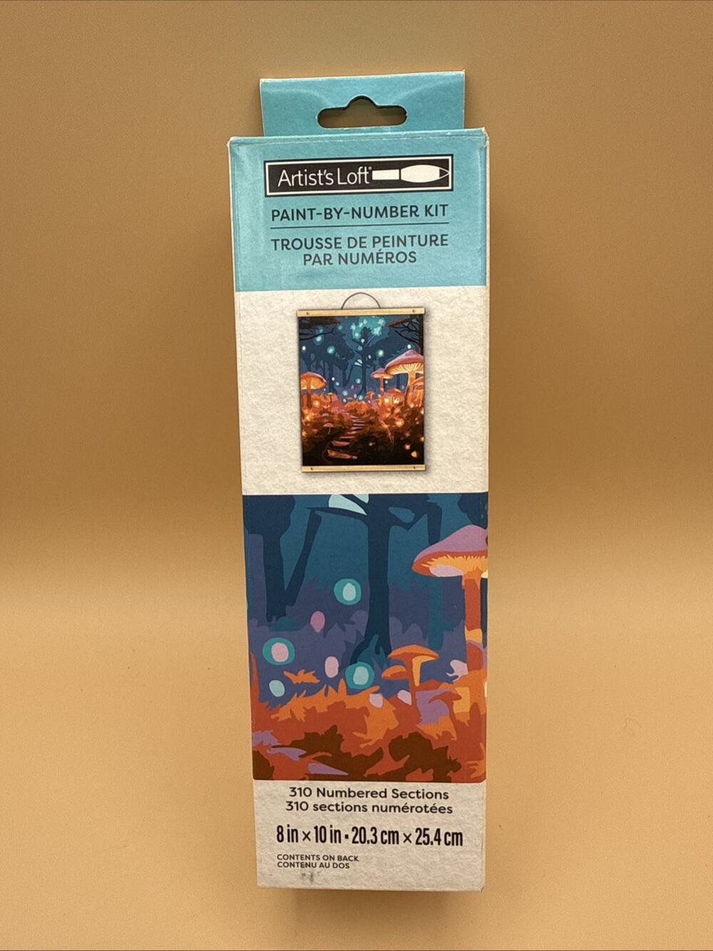 Paint-by-Number Kit by Artist's Loft Complete Kit New in Box mushrooms forest